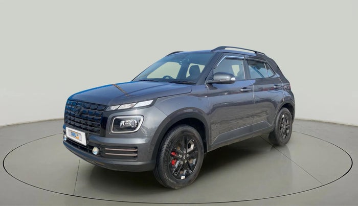 2023 Hyundai VENUE SX(O) 1.0 Turbo DCT Knight Edition, Petrol, Automatic, 9,298 km, Left Front Diagonal