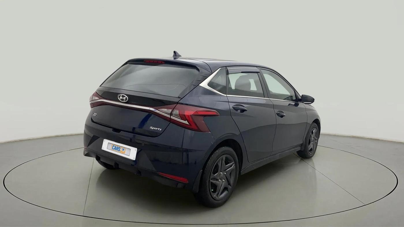 2021 Hyundai NEW I20 SPORTZ 1.2 MT, Petrol, Manual, 60,783 km, Right Back Diagonal