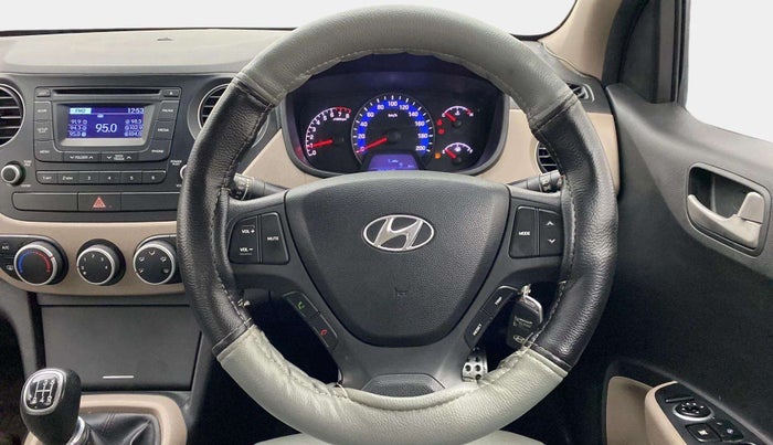 2014 Hyundai Xcent S 1.2, Petrol, Manual, 80,323 km, Steering Wheel Close Up