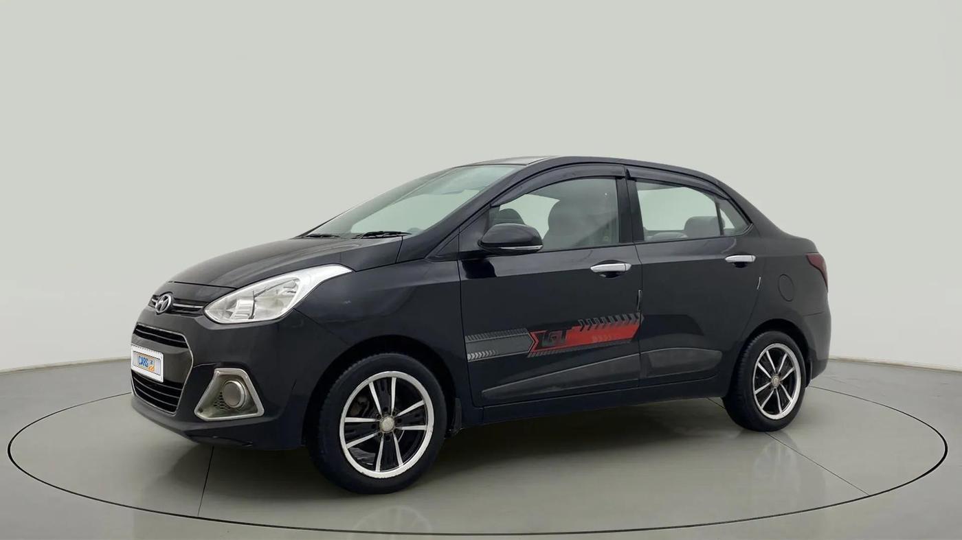 2014 Hyundai Xcent S 1.2, Petrol, Manual, 80,323 km, Left Front Diagonal