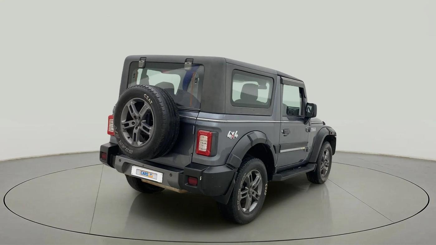 2021 Mahindra Thar LX HT PETROL 4WD MT, Petrol, Manual, 57,366 km, Right Back Diagonal