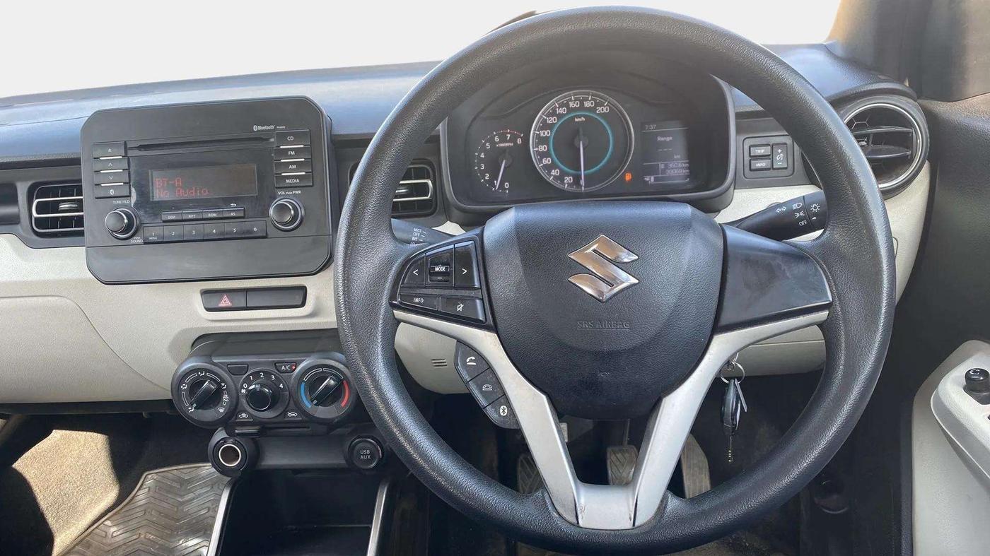 2018 Maruti IGNIS DELTA 1.2, CNG, Manual, 39,124 km, Steering Wheel Close Up