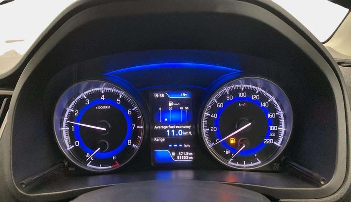 2019 Toyota Glanza G ISG, Petrol, Manual, 55,587 km, Odometer Image