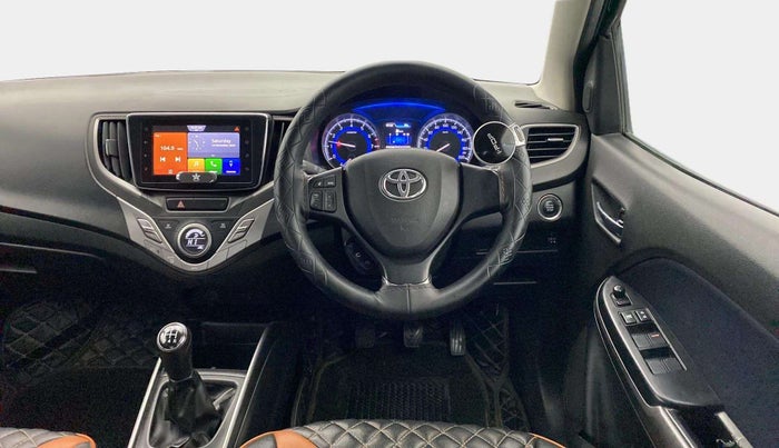 2019 Toyota Glanza G ISG, Petrol, Manual, 55,587 km, Steering Wheel Close Up
