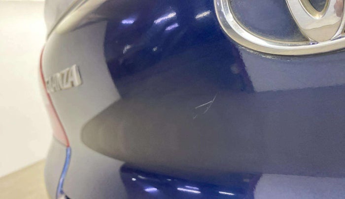2019 Toyota Glanza G ISG, Petrol, Manual, 55,587 km, Dicky (Boot door) - Minor scratches
