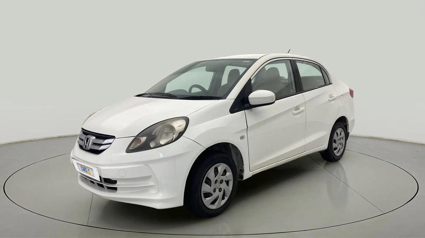 2014 Honda Amaze 1.5L I-DTEC S, Diesel, Manual, 1,04,571 km, Left Front Diagonal