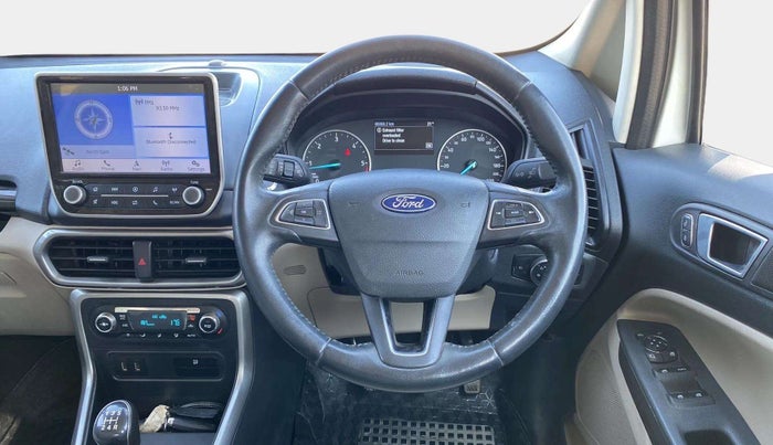 2020 Ford Ecosport TITANIUM + 1.5L DIESEL, Diesel, Manual, 80,104 km, Steering Wheel Close Up