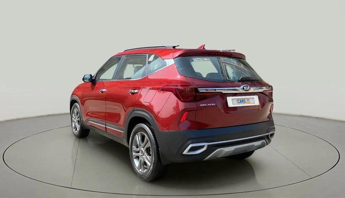 2020 KIA SELTOS HTX IVT 1.5 PETROL, Petrol, Automatic, 8,699 km, Left Back Diagonal