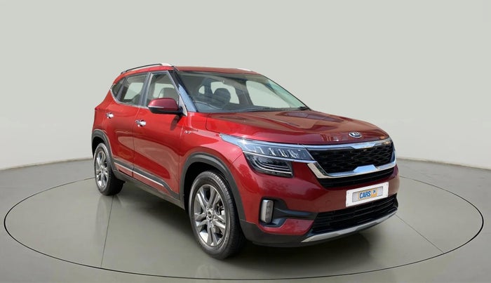 2020 KIA SELTOS HTX IVT 1.5 PETROL, Petrol, Automatic, 8,699 km, Right Front Diagonal