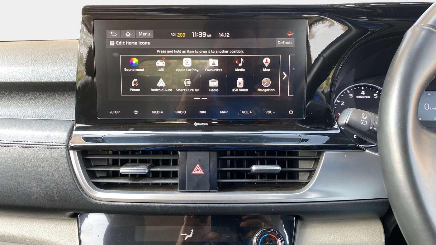 2020 KIA SELTOS HTX IVT 1.5 PETROL, Petrol, Automatic, 8,699 km, Air Conditioner