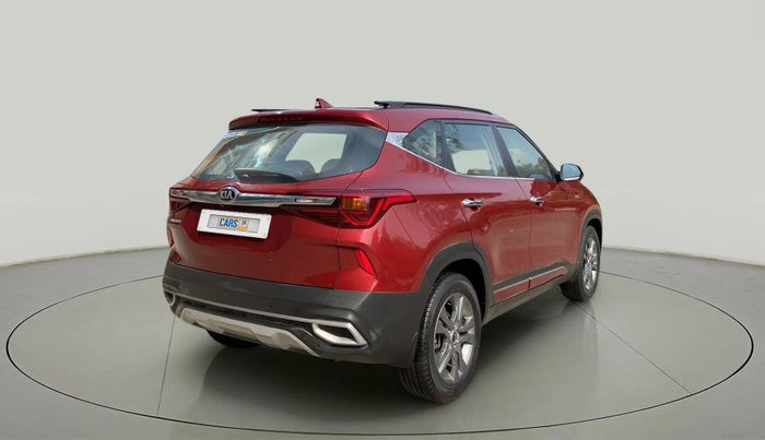 2020 KIA SELTOS HTX IVT 1.5 PETROL, Petrol, Automatic, 8,699 km, Right Back Diagonal