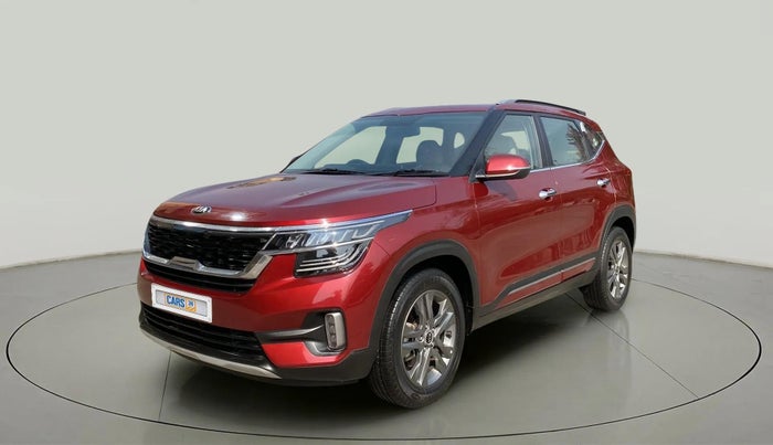 2020 KIA SELTOS HTX IVT 1.5 PETROL, Petrol, Automatic, 8,699 km, Left Front Diagonal