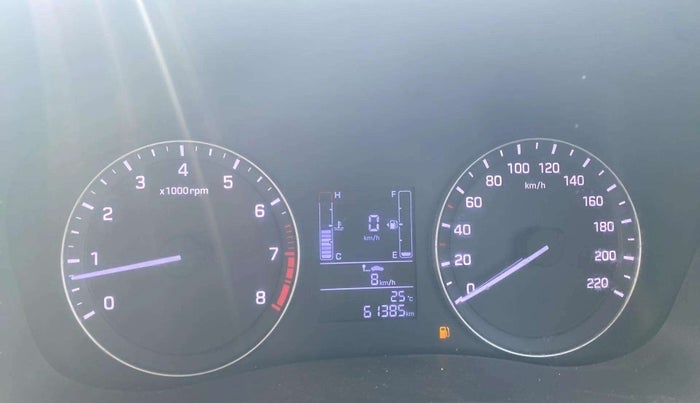 2017 Hyundai Creta SX PLUS 1.6 PETROL, Petrol, Manual, 61,358 km, Odometer Image
