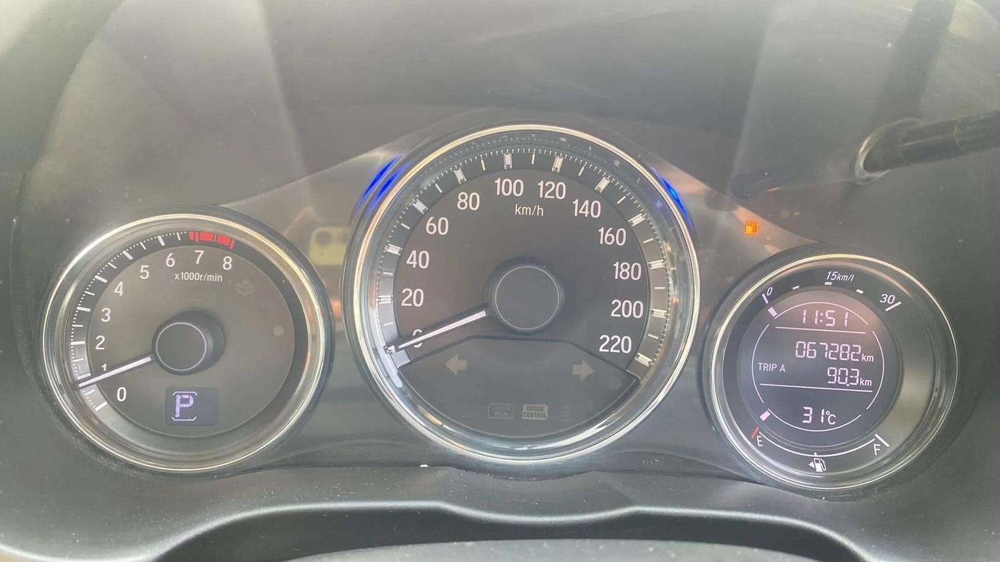 2017 Honda City 1.5L I-VTE V CVT, Petrol, Automatic, 67,360 km, Odometer Image