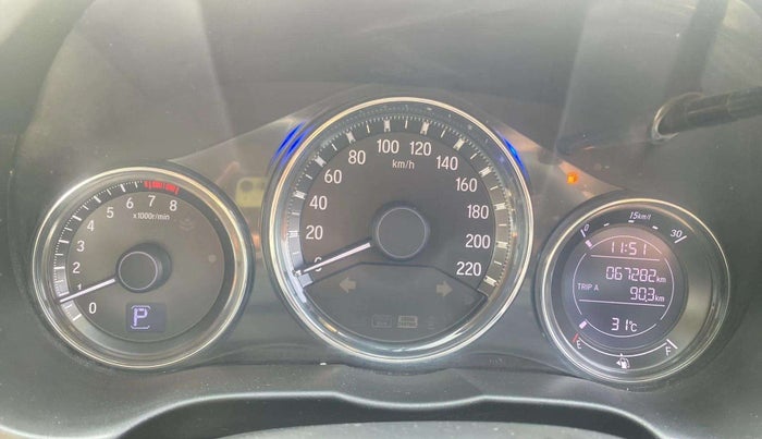 2017 Honda City 1.5L I-VTE V CVT, Petrol, Automatic, 67,360 km, Odometer Image