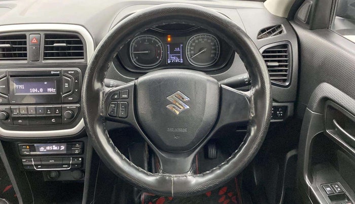 2021 Maruti Vitara Brezza VXI, Petrol, Manual, 21,137 km, Steering Wheel Close Up