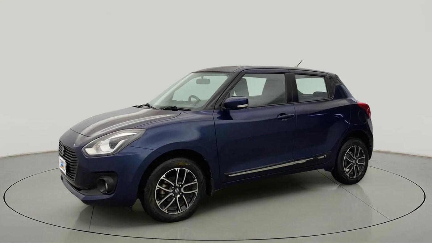 2019 Maruti Swift ZXI PLUS AMT, Petrol, Automatic, 30,990 km, Left Front Diagonal