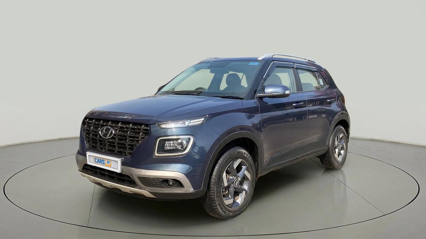 2020 Hyundai VENUE SX 1.0 TURBO IMT, Petrol, Manual, 26,148 km, Left Front Diagonal