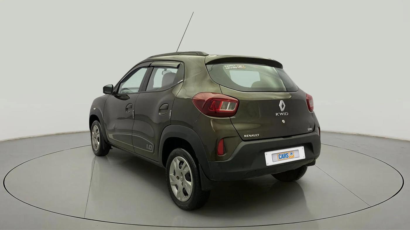 2021 Renault Kwid RXT 1.0 AMT (O), Petrol, Automatic, 33,894 km, Left Back Diagonal