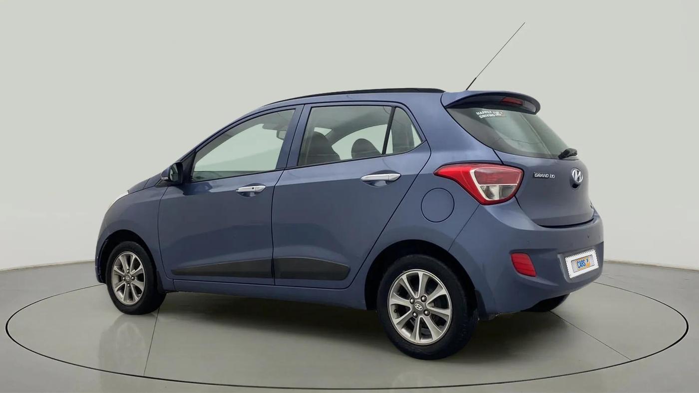 2016 Hyundai Grand i10 ASTA (O) 1.2 KAPPA VTVT, Petrol, Manual, 39,783 km, Left Back Diagonal