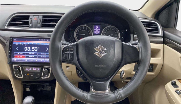 2017 Maruti Ciaz DELTA 1.4 AT PETROL, Petrol, Automatic, 58,951 km, Steering Wheel Close Up