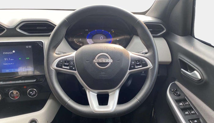 2023 Nissan MAGNITE XV MT, Petrol, Manual, 16,252 km, Steering Wheel Close Up
