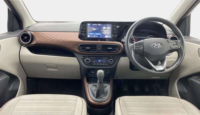 2021 Hyundai AURA SX 1.2 (O), Petrol, Manual, 50,375 km, Dashboard