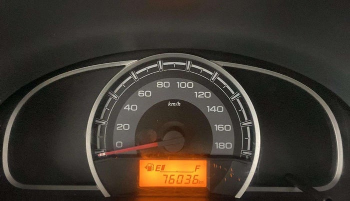 2015 Maruti Alto 800 LXI, Petrol, Manual, 76,027 km, Odometer Image