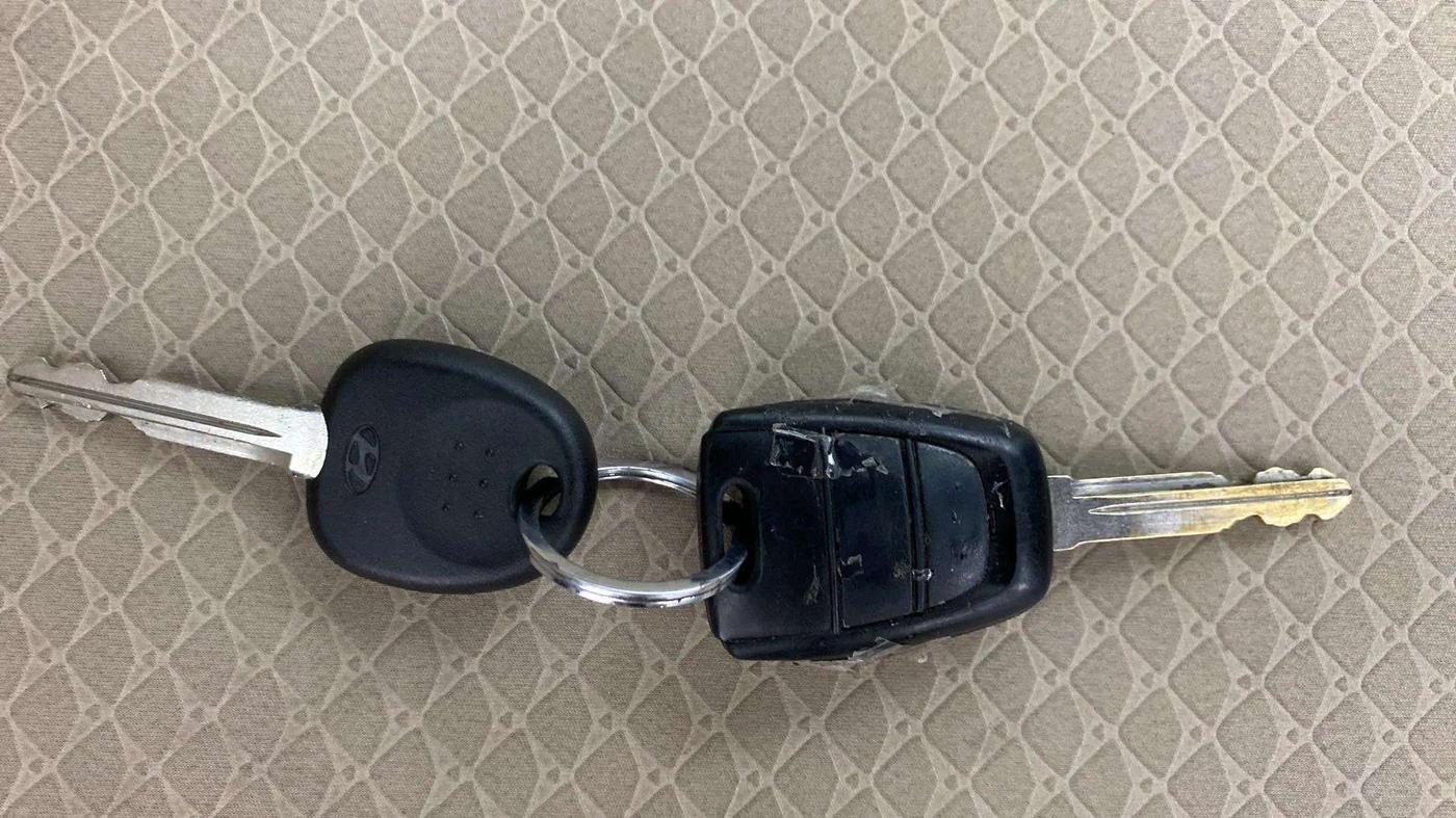 2019 Hyundai NEW SANTRO SPORTZ AMT, Petrol, Automatic, 52,478 km, Key Close Up