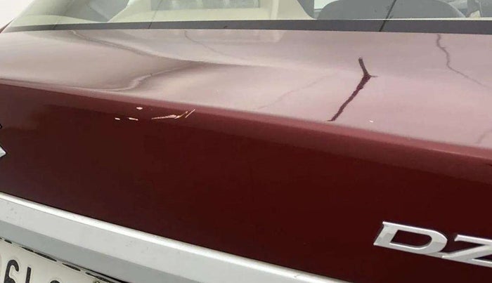 2018 Maruti Dzire VXI, Petrol, Manual, 28,238 km, Dicky (Boot door) - Minor scratches