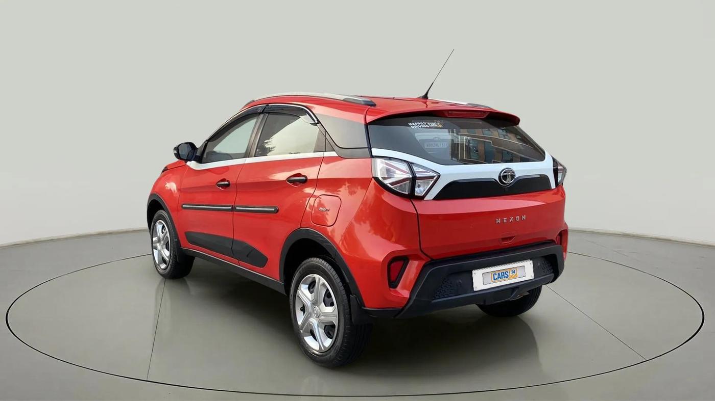 2020 Tata NEXON XM PETROL, Petrol, Manual, 28,637 km, Left Back Diagonal