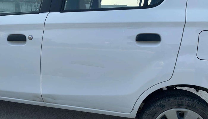 2019 Maruti Alto K10 VXI, Petrol, Manual, 40,579 km, Rear left door - Slightly dented