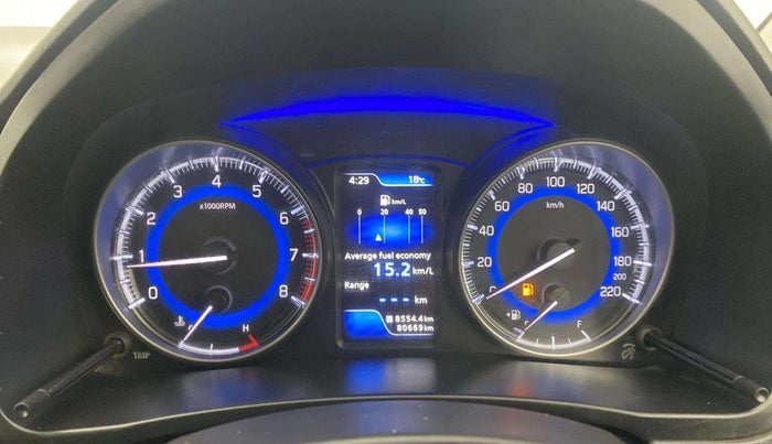 2020 Maruti Baleno ZETA PETROL 1.2, Petrol, Manual, 80,727 km, Odometer Image