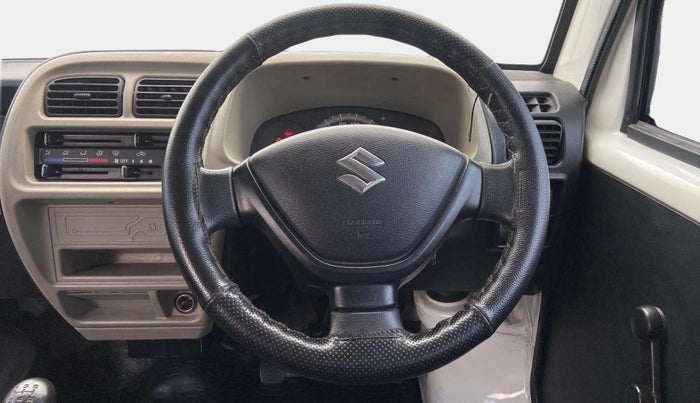 2020 Maruti Eeco 7 STR, Petrol, Manual, 60,946 km, Steering Wheel Close Up