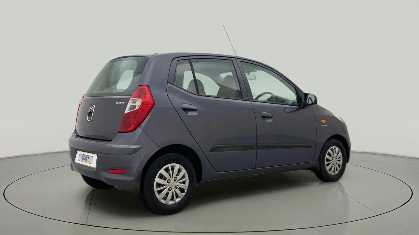 2014 Hyundai i10 SPORTZ 1.1, Petrol, Manual, 35,634 km, Right Back Diagonal