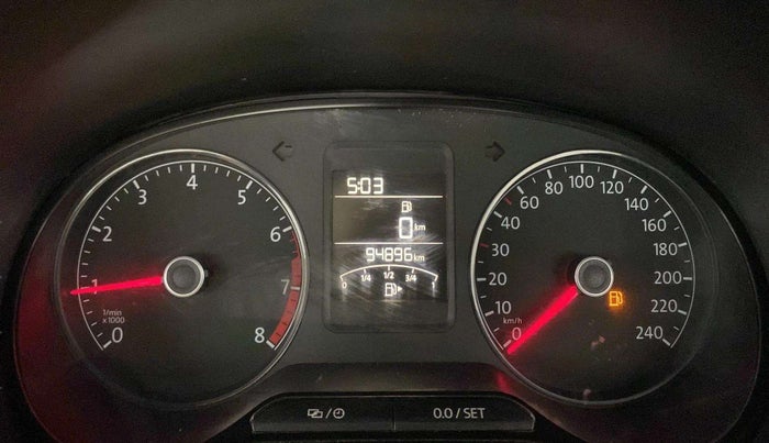 2018 Volkswagen Ameo HIGHLINE1.0L, Petrol, Manual, 94,887 km, Odometer Image