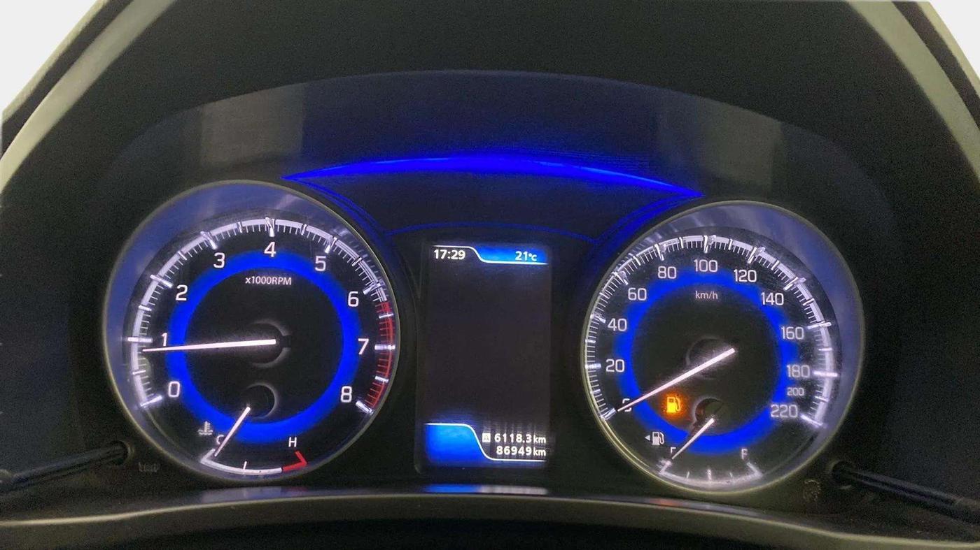 2017 Maruti Baleno ZETA PETROL 1.2, Petrol, Manual, 87,215 km, Odometer Image
