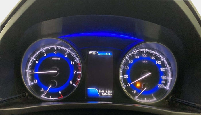 2017 Maruti Baleno ZETA PETROL 1.2, Petrol, Manual, 87,033 km, Odometer Image