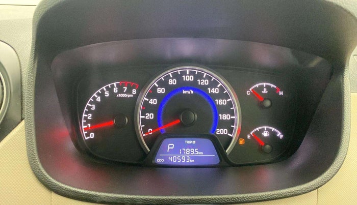 2018 Hyundai Grand i10 MAGNA AT 1.2 KAPPA VTVT, Petrol, Automatic, 40,593 km, Odometer Image