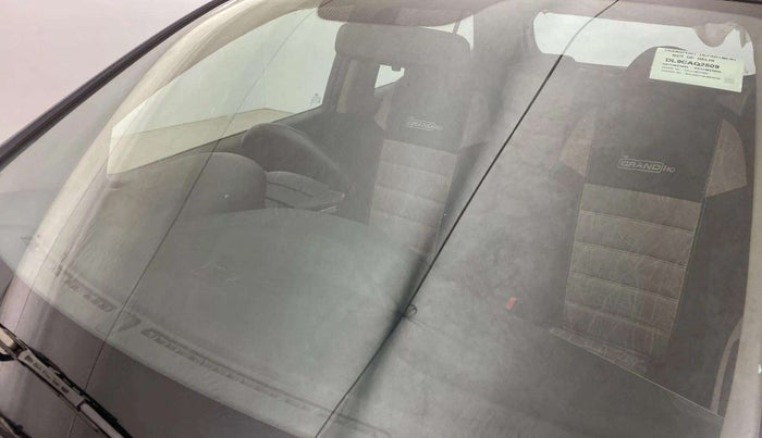2018 Hyundai Grand i10 MAGNA AT 1.2 KAPPA VTVT, Petrol, Automatic, 40,593 km, Front windshield - Minor spot on windshield