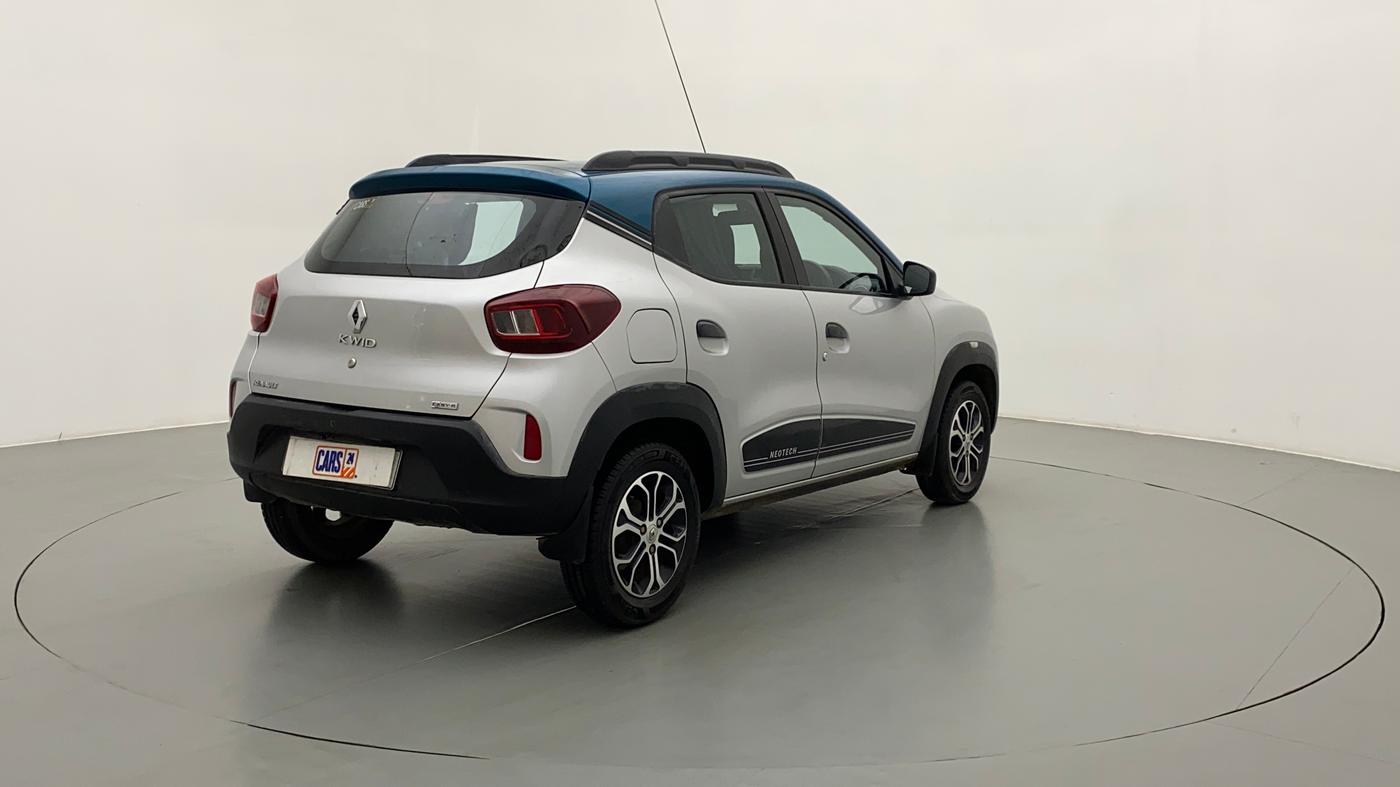 2020 Renault Kwid NEOTECH RXL 1.0 AMT, Petrol, Automatic, 19,481 km, Right Back Diagonal