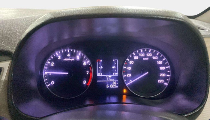 2017 Hyundai Creta E 1.6 PETROL, Petrol, Manual, 61,780 km, Odometer Image