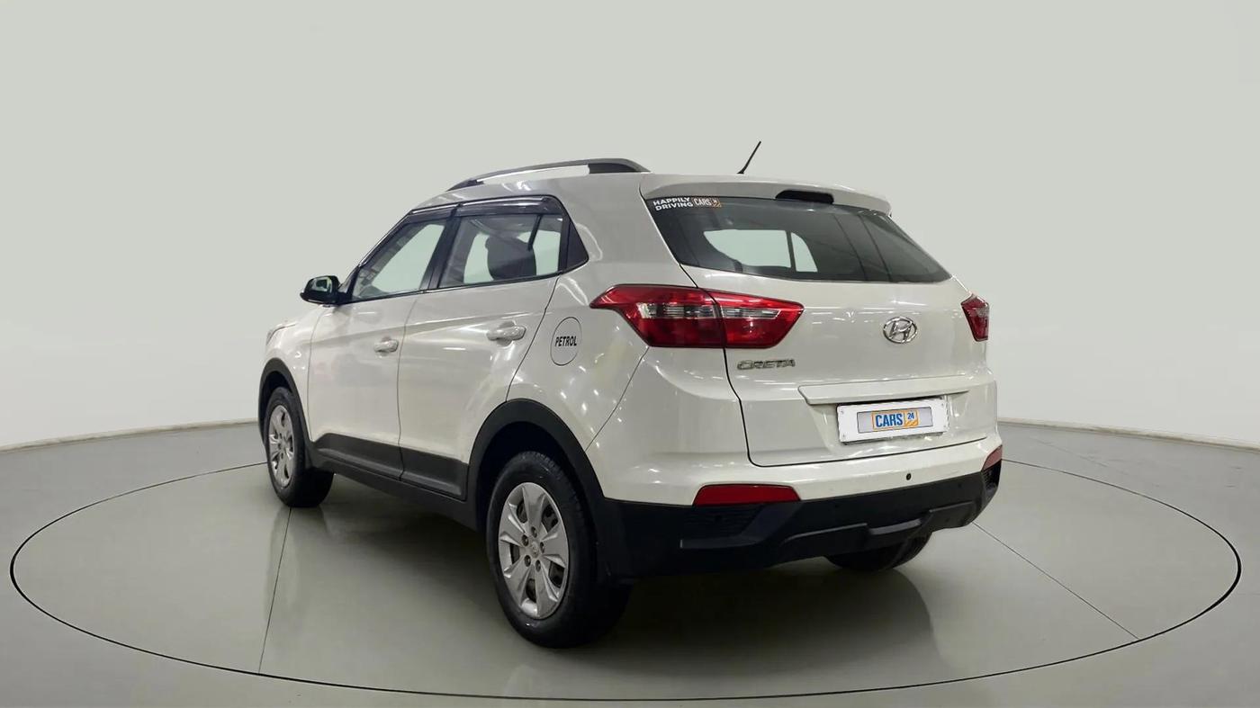 2017 Hyundai Creta E 1.6 PETROL, Petrol, Manual, 61,780 km, Left Back Diagonal