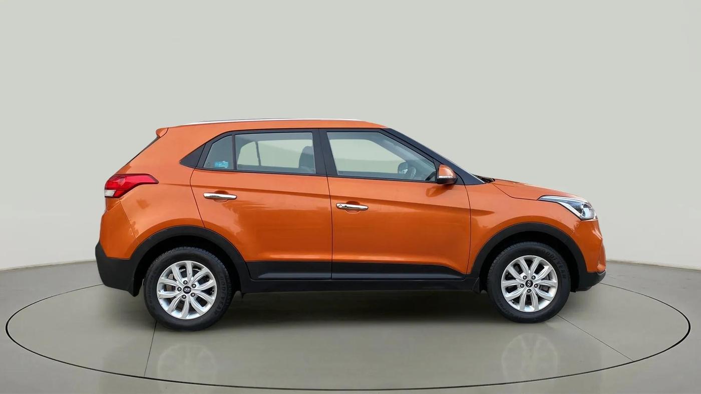 2018 Hyundai Creta SX 1.6 PETROL, Petrol, Manual, 39,152 km, Right Side View
