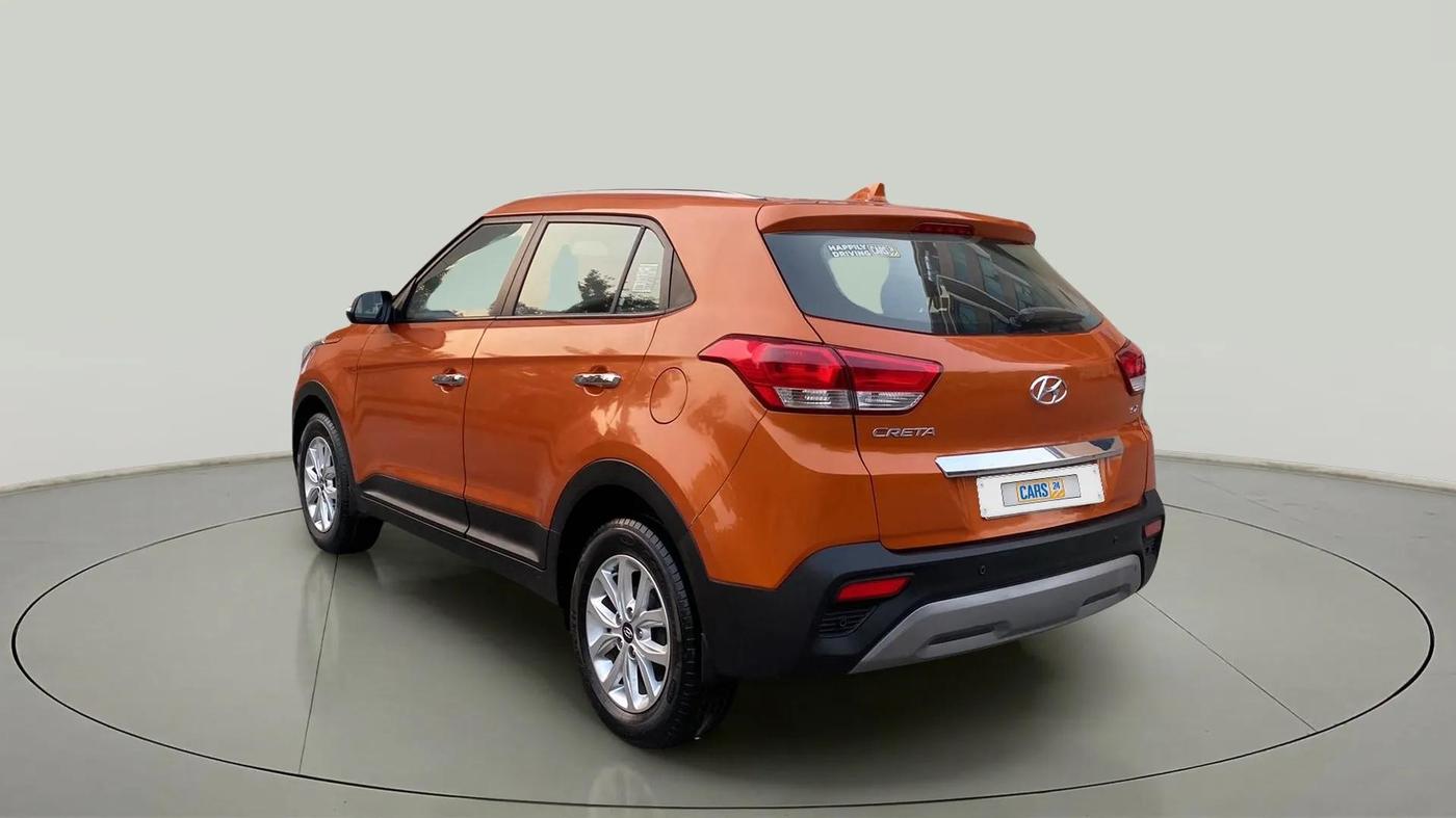 2018 Hyundai Creta SX 1.6 PETROL, Petrol, Manual, 39,152 km, Left Back Diagonal