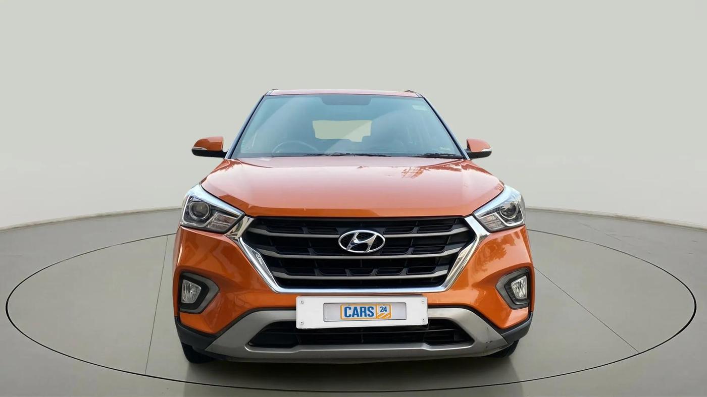 2018 Hyundai Creta SX 1.6 PETROL, Petrol, Manual, 39,152 km, Front