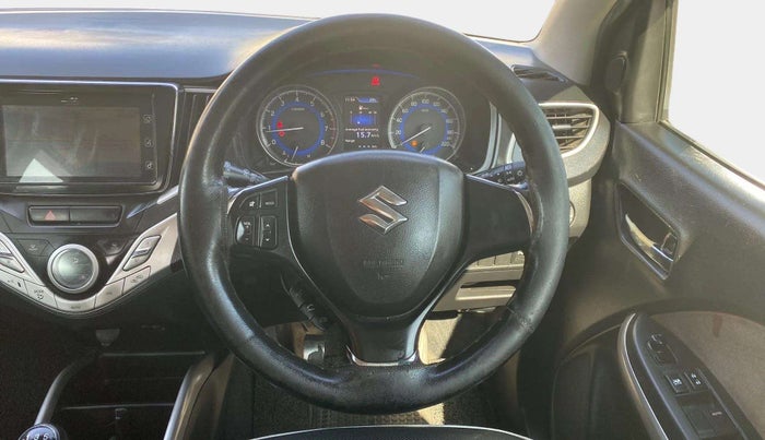 2016 Maruti Baleno ALPHA PETROL 1.2, Petrol, Manual, 70,514 km, Steering Wheel Close Up