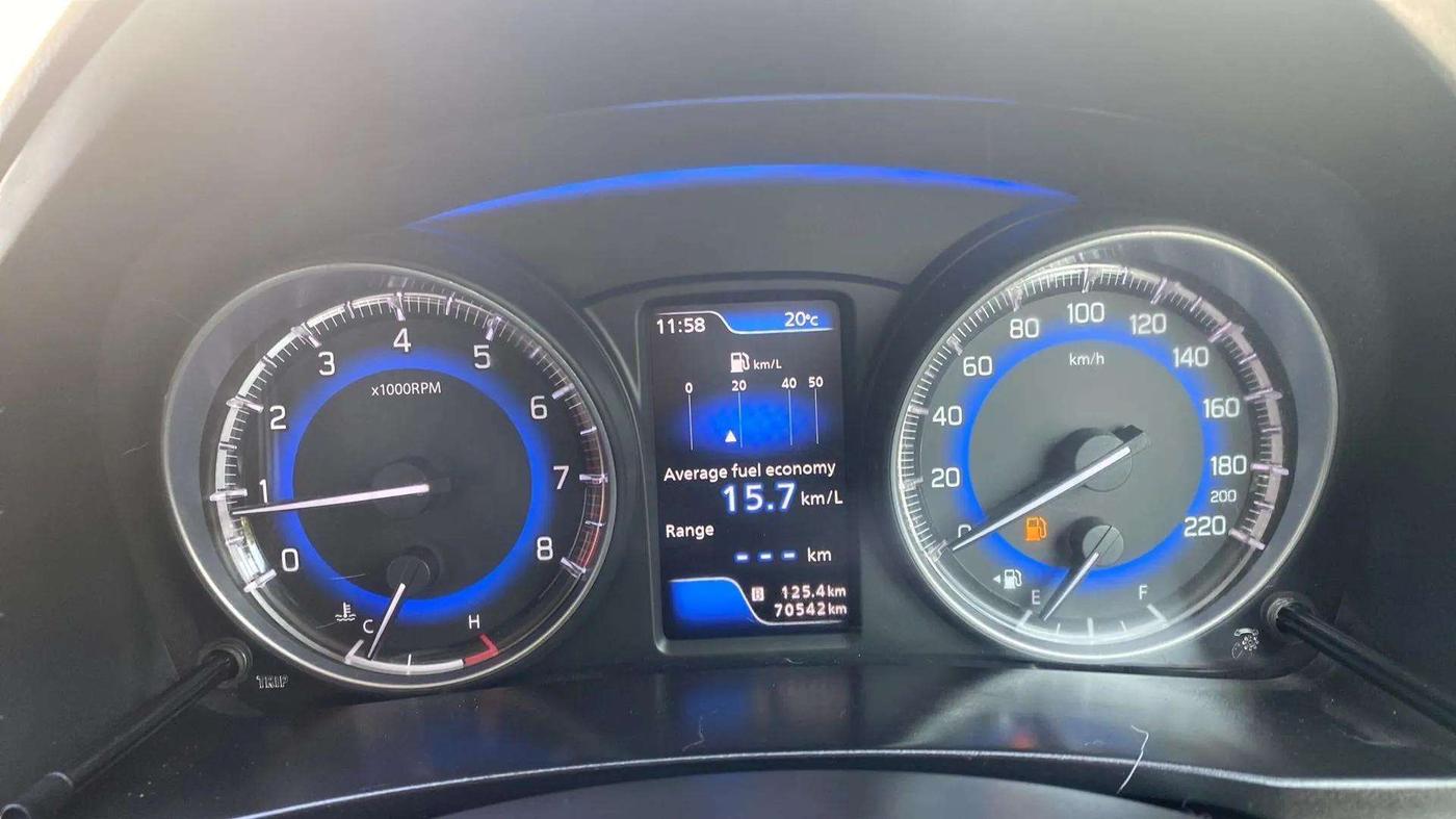 2016 Maruti Baleno ALPHA PETROL 1.2, Petrol, Manual, 70,514 km, Odometer Image