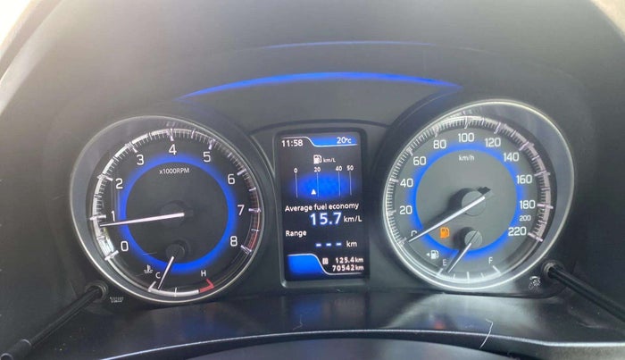 2016 Maruti Baleno ALPHA PETROL 1.2, Petrol, Manual, 70,514 km, Odometer Image