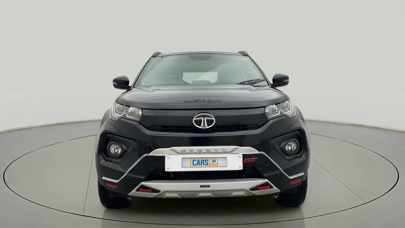 2023 Tata NEXON XZ PLUS SUNROOF DARK DIESEL, Diesel, Manual, 16,206 km, Front